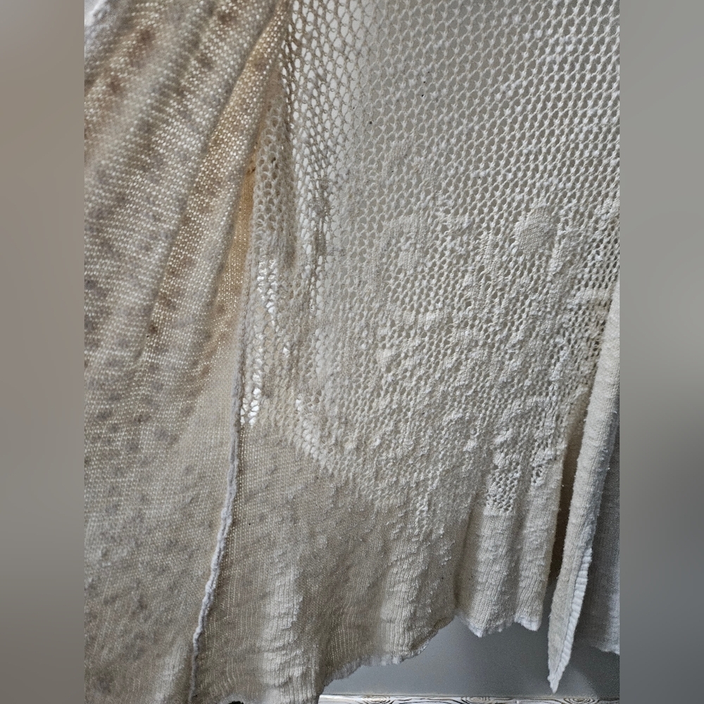 Crystal Kobe M cotton lace open sweater - Picture 4 of 10